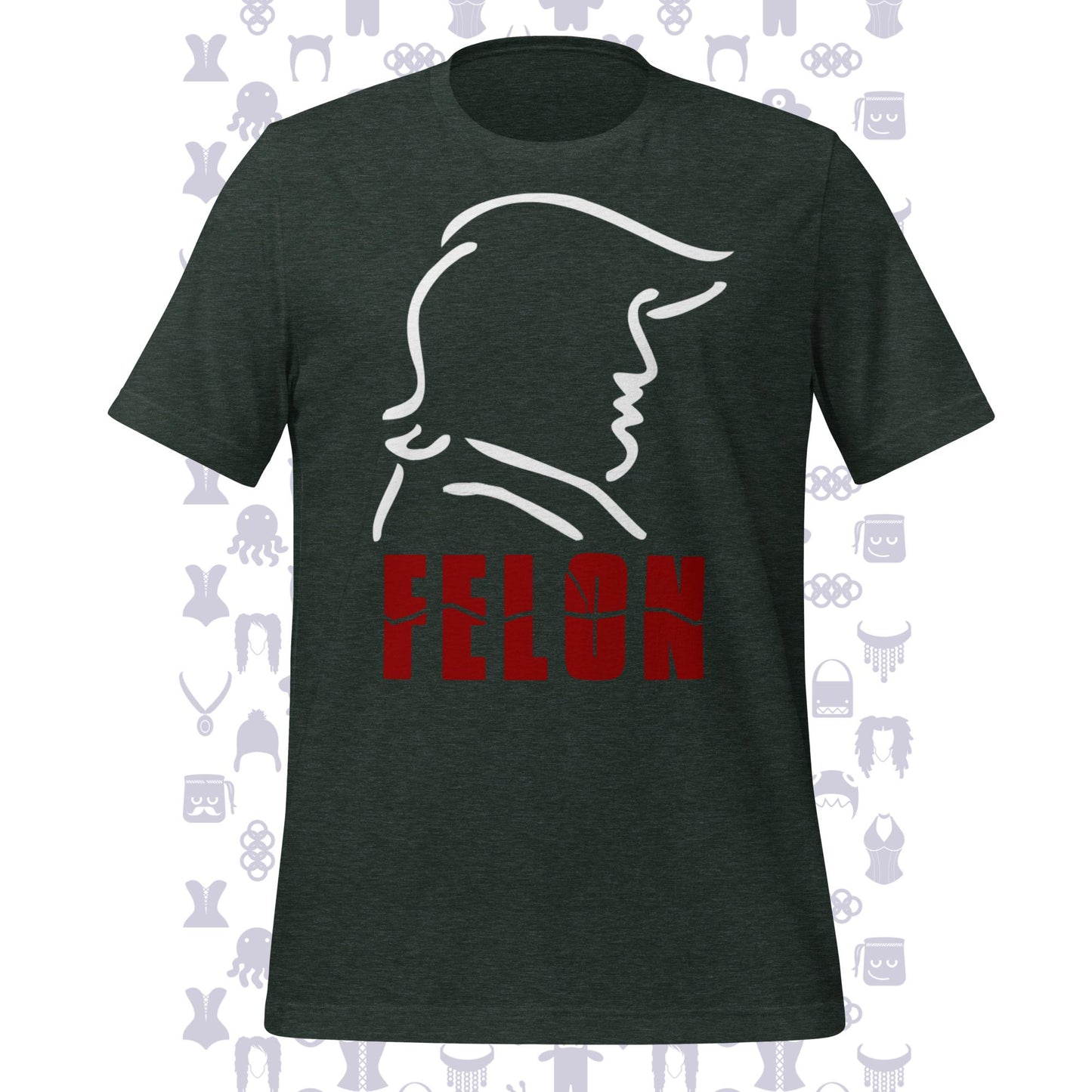 Trump Felon Hitchcock Psycho Unisex t-shirt